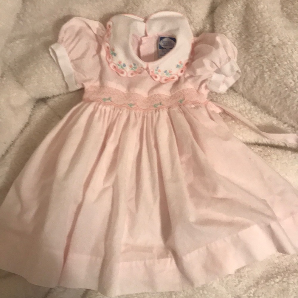 Carriage boutique lovely pale pink dress